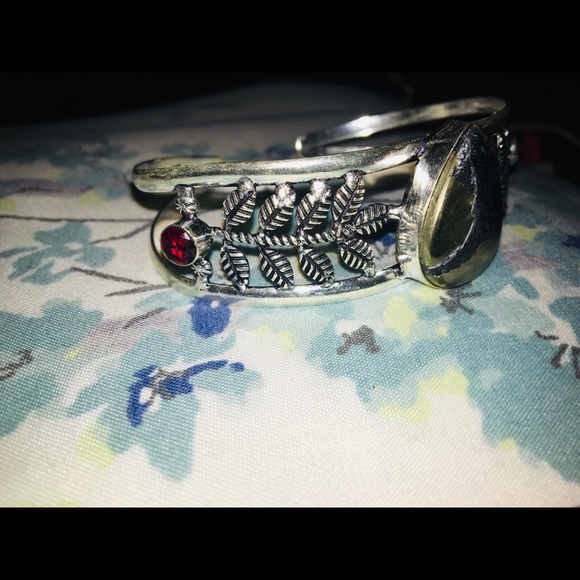 APACHE PYRITE Adjustable Cuff Bracelet - Picture 2 of 5